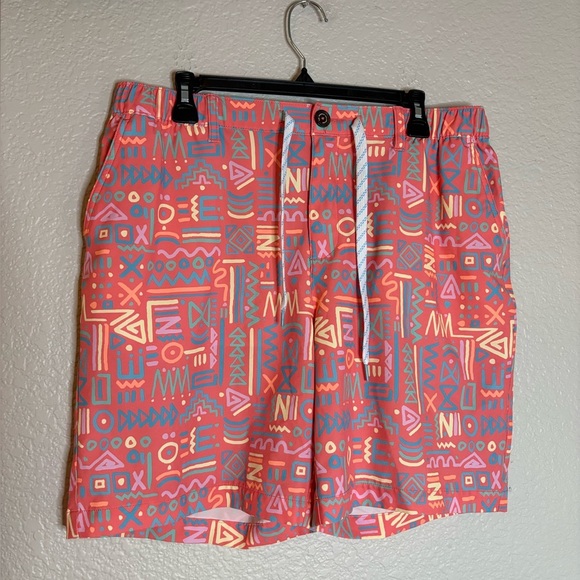 Chubbies The Dawn Patrols 8” Swim Trunk in Coral - Picture 1 of 5